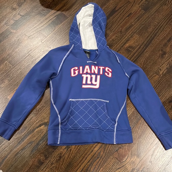 NFL Tops - NFL Team Apparel Giants women’s small hooded sweatshirt